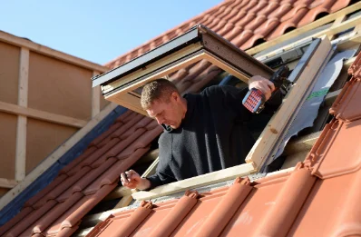 Pose de fenêtres de toit Velux à Brens